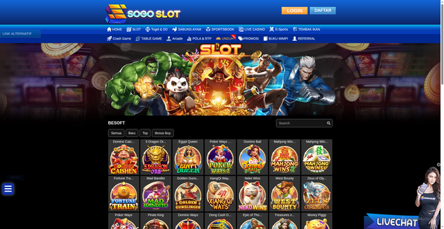 Security scan screenshot of https://sogovip.site/desktop/game/slot/besoft