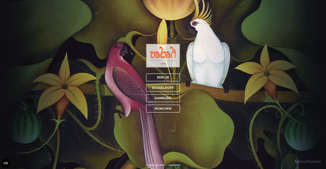 Security scan screenshot of https://vabali.de