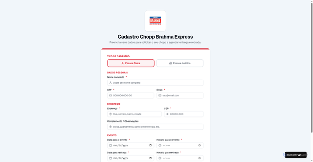 Security scan screenshot of https://v0-brahma-express-form.vercel.app/