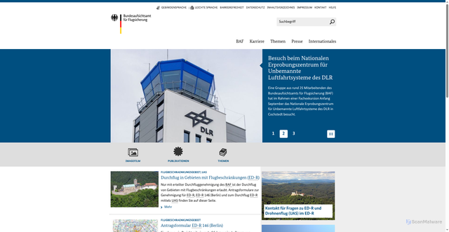 Security scan screenshot of https://www.baf.bund.de/DE/Home/home_node.html