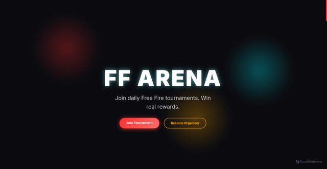 Security scan screenshot of https://playffarena.vercel.app/