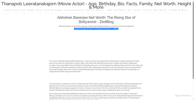 Security scan screenshot of https://nusaglobalmedia-dp2t8grwtfvf.edgeone.app/abhishek-banerjee-net-worth-the-rising-star-of-bollywood-zedblog.html