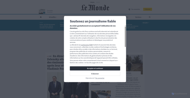 Security scan screenshot of https://badge-ulys-fr.com/