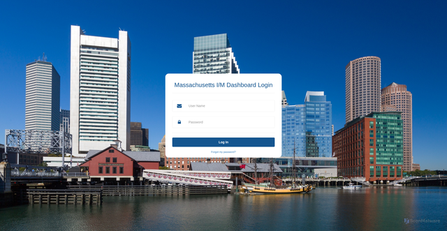 Security scan screenshot of https://massdashboard.com