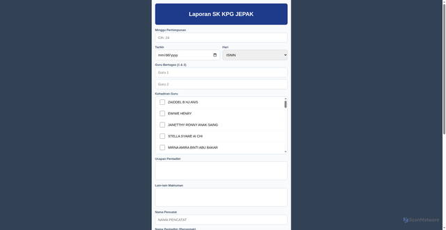 Security scan screenshot of https://assemblyreportptg-a8gr2ztdfc.edgeone.app/