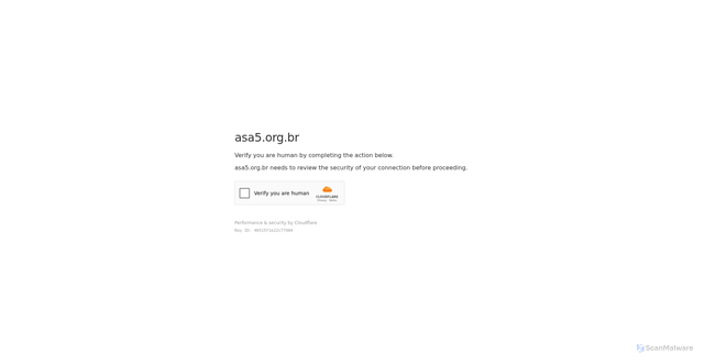 Security scan screenshot of https://asa5.org.br