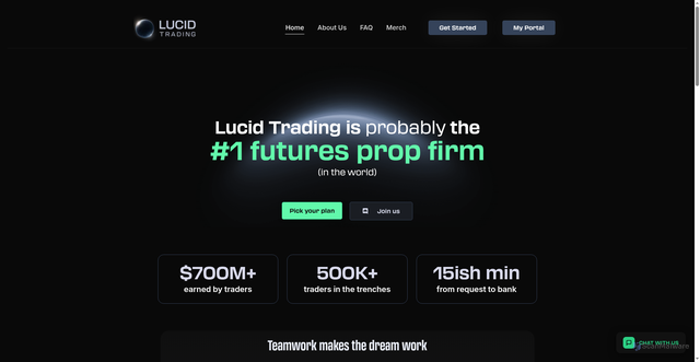 Security scan screenshot of https://lucidtrading.com