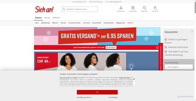 Security scan screenshot of https://sieh-an.ch