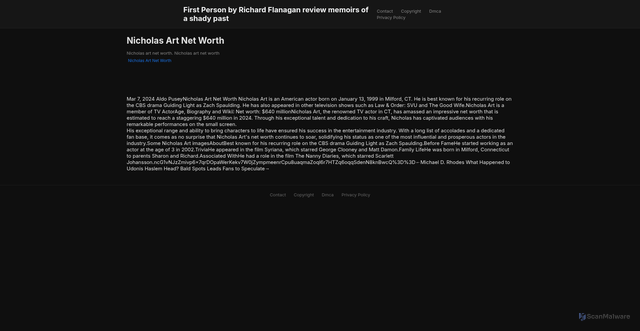 Security scan screenshot of https://basiljayhugo-pc6ufai3a7.edgeone.app/18355-nicholas-art-net-worth.html