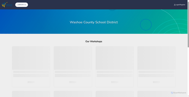 Security scan screenshot of https://washoeschools.yourknak.com/