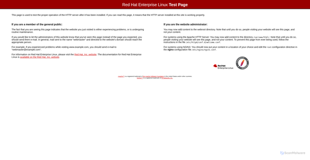 Security scan screenshot of https://hi.gov/