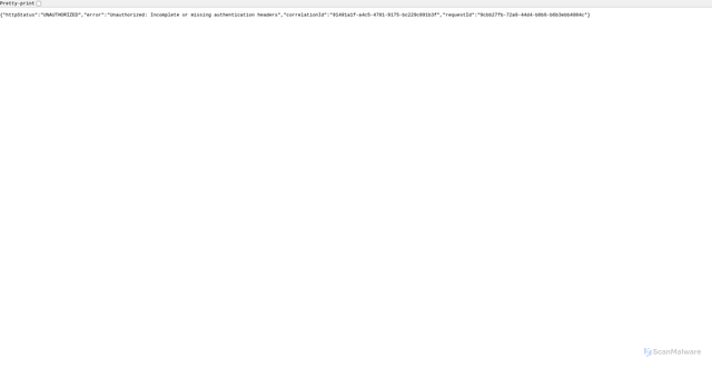 Security scan screenshot of https://phish-outlook.cloudstation.us-west-2.prod.hydra.sophos.com