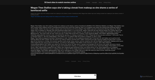 Security scan screenshot of https://reilyfinearthugo-ntrr9ulupn.edgeone.app/17911-megan-thee-stallion-says-shes-taking-a-break-from-makeup-as-she-shares-a-series-of-barefaced-selfie.html