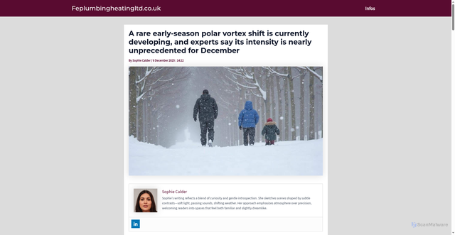 Security scan screenshot of https://www.feplumbingheatingltd.co.uk/06-164280-a-rare-early-season-polar-vortex-shift-is-currently/