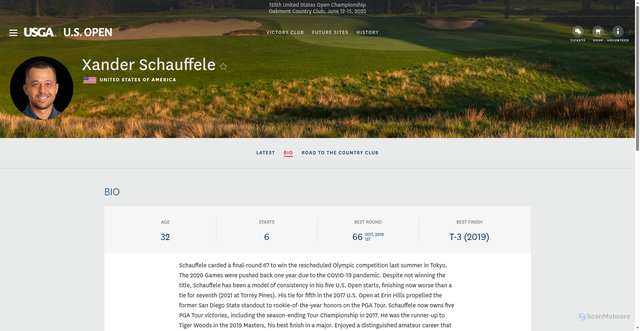 Security scan screenshot of https://victory.usopen.com/players/48081.html