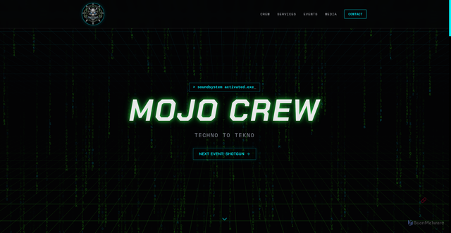 Security scan screenshot of https://mojo-crew.fr/