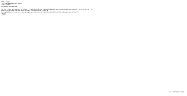 Security scan screenshot of https://v16-cla.tiktokcdn-eu.com/