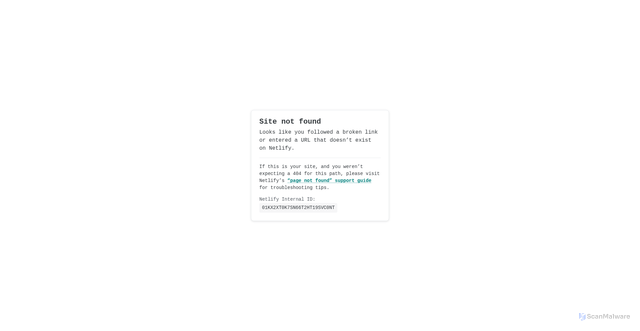 Security scan screenshot of http://dthecourierguy.netlify.app/