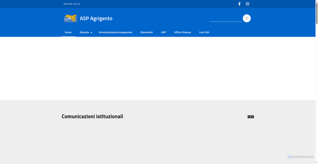 Security scan screenshot of https://www.aspag.it/