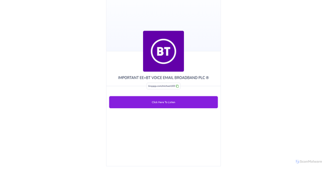 Security scan screenshot of https://linqapp.com/michael183?r=link