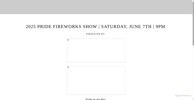 Security scan screenshot of https://www.prideonthepierdc.com/fireworks