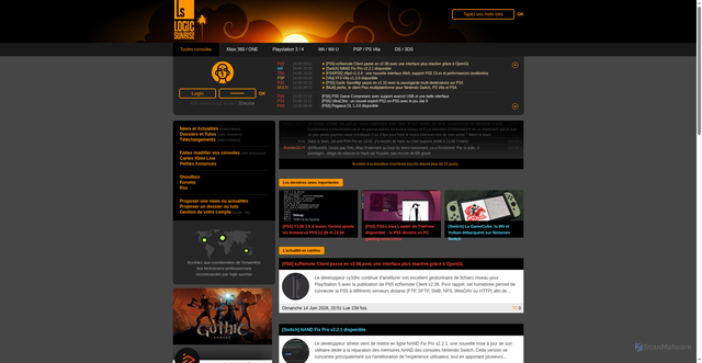 Security scan screenshot of https://www.logic-sunrise.com