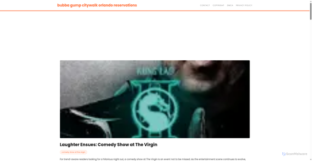 Security scan screenshot of https://kanvaskreatifbytes-dphjg3bwhdng.edgeone.app/comedy-show-at-the-virgin.html