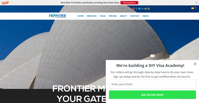Security scan screenshot of https://frontiermigration.pages.dev/en/pay-your-account/