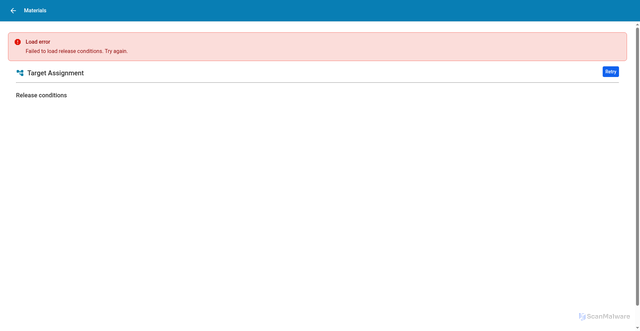 Security scan screenshot of https://conditional-release-ui.schoology.com