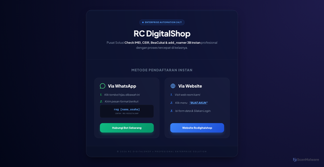Security scan screenshot of https://rcdigitalshop-resgistration-xp29pz8ozt.edgeone.app/