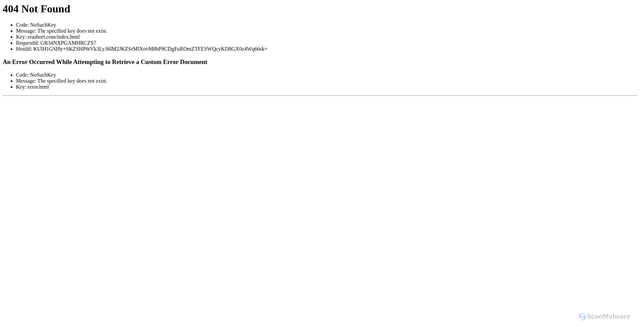 Security scan screenshot of https://erashort.com