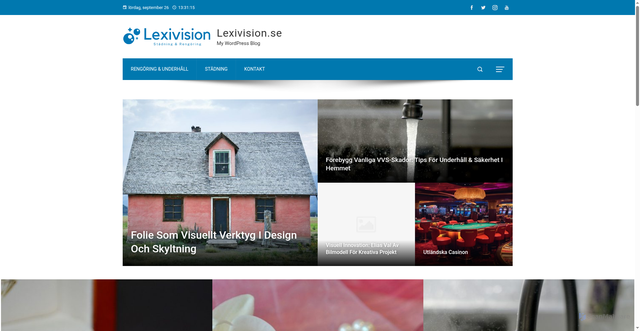 Security scan screenshot of https://lexivision.se