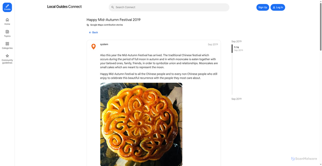 Security scan screenshot of https://www.localguidesconnect.com/t/happy-mid-autumn-festival-2019/255997