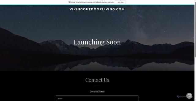 Security scan screenshot of http://vikingoutdoorliving.com/