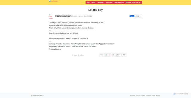 Security scan screenshot of https://garbage123-dp67lc0slvfq.edgeone.dev/