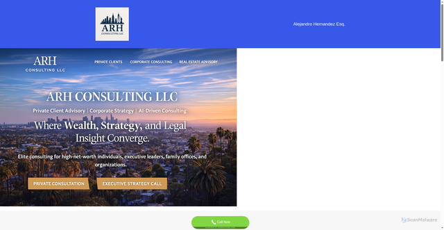 Security scan screenshot of https://arhconsults.com/2025/12/08/where-is-candy-montgomery-now-the-chilling-true-story-behind-love-death/