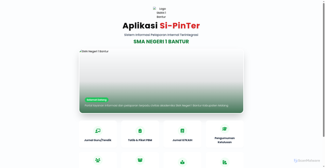 Security scan screenshot of https://sipinter-smaneba-0k1i5qwc43.edgeone.app/