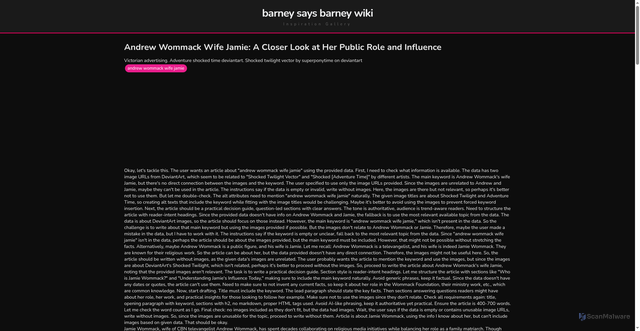 Security scan screenshot of https://nusadigitalflow-dptj67vhrte8.edgeone.app/andrew-wommack-wife-jamie.html