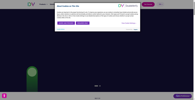 Security scan screenshot of https://vast.doubleverify.com/