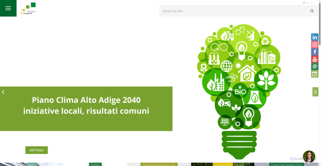 Security scan screenshot of https://www.agenziacasaclima.it/it/home-1.html