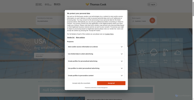 Security scan screenshot of https://www.thomascook.com/holidays/weather/usa/december/