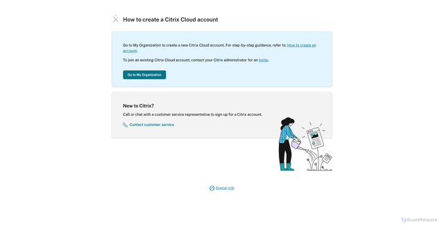 Security scan screenshot of https://onboarding-eastus-release-a.citrixworkspacesapi.net