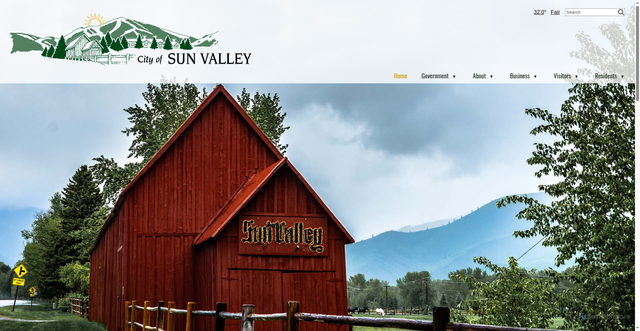 Security scan screenshot of https://sunvalleyidaho.gov/