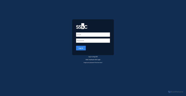 Security scan screenshot of https://login.advent.com