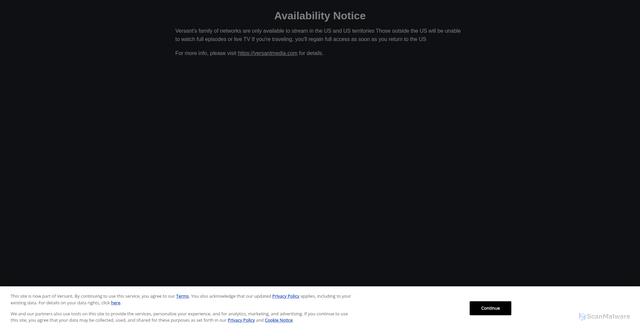 Security scan screenshot of https://www.usanetwork.com/series/the-office