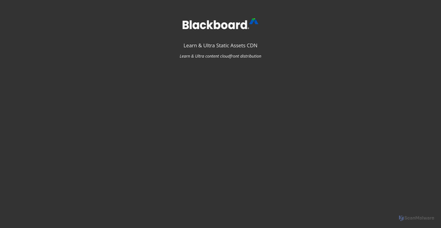 Security scan screenshot of https://learn.content.blackboardcdn.com
