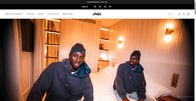 Security scan screenshot of https://en.satyn.fr/