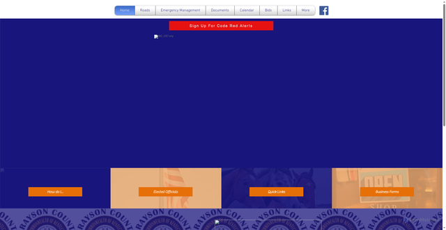 Security scan screenshot of https://www.graysoncountyky.gov/