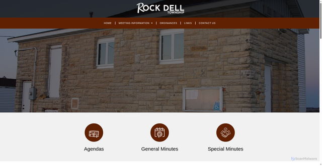 Security scan screenshot of https://rockdellmn.org/