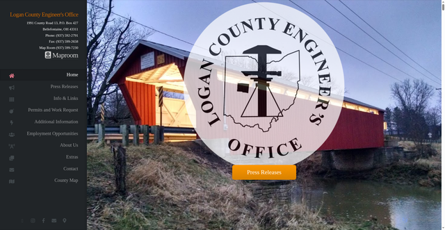 Security scan screenshot of https://loganengineeroh.gov/